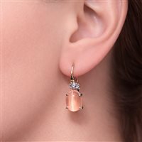 Boucles d'oreilles Lucos Femme in Argent ESOR C92